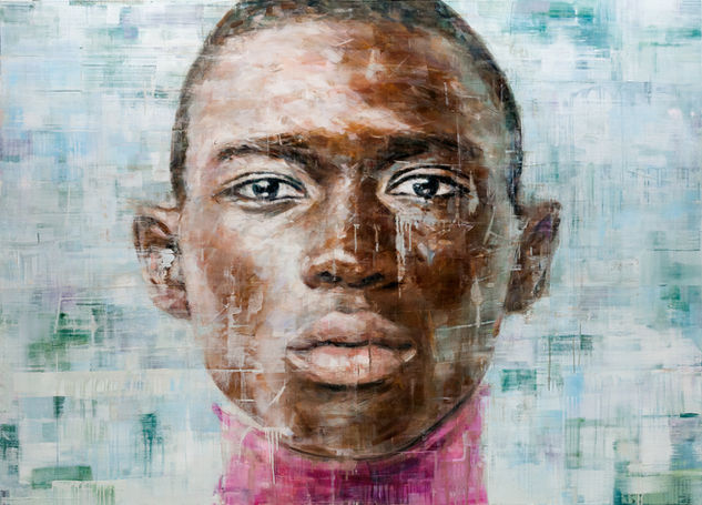 Harding Meyer portrait painting, oil on canvas, 190x250cm, 2013