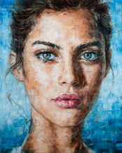 Harding Meyer portrait painting, oil on canvas, 200x160cm, 2026