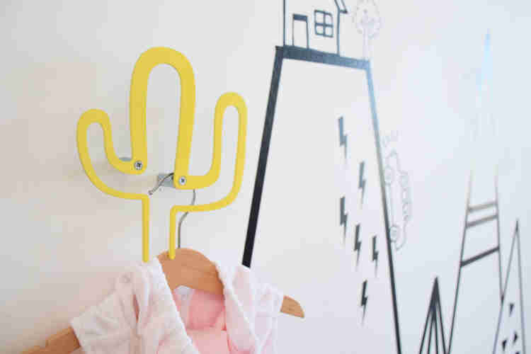 מתלה קקטוס צהוב קיטה קידס