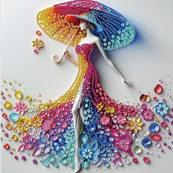 Crystal Painting - Lady with Umbrella_edited