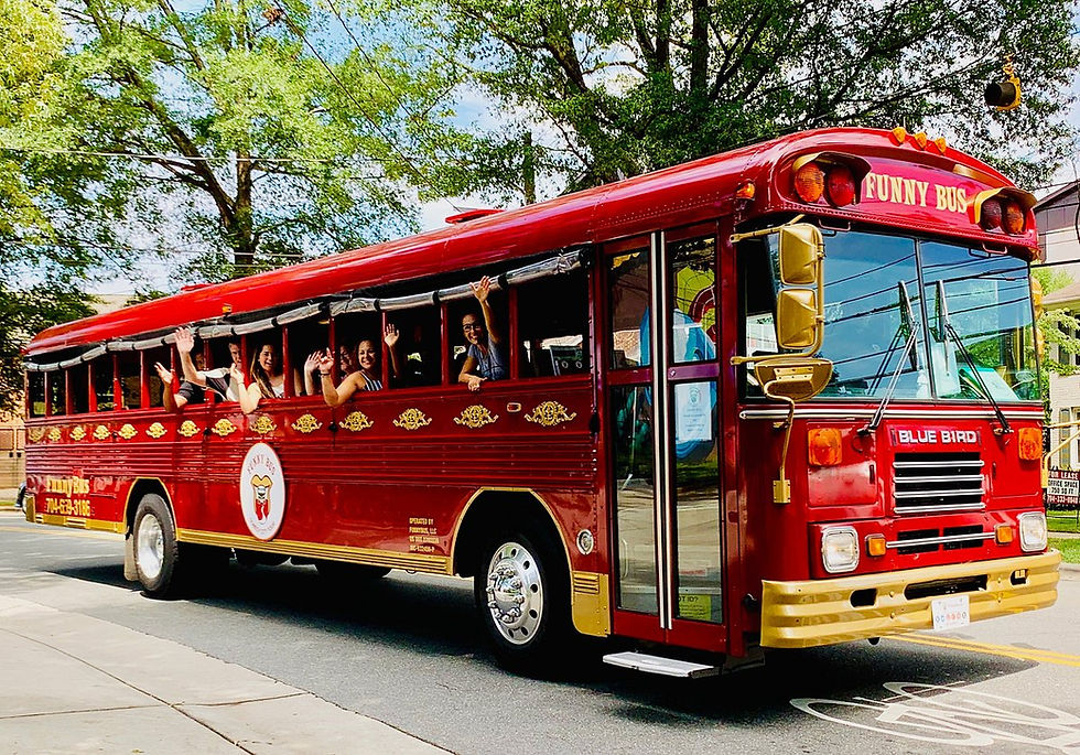 Funny Bus Charlotte - Disc Golf Travels