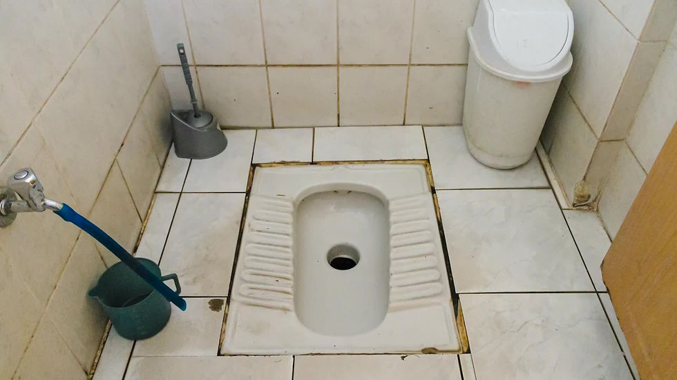 squat toilets