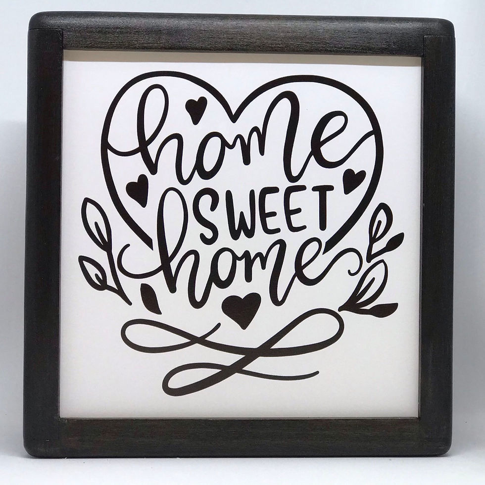 Home Sweet Home Heart