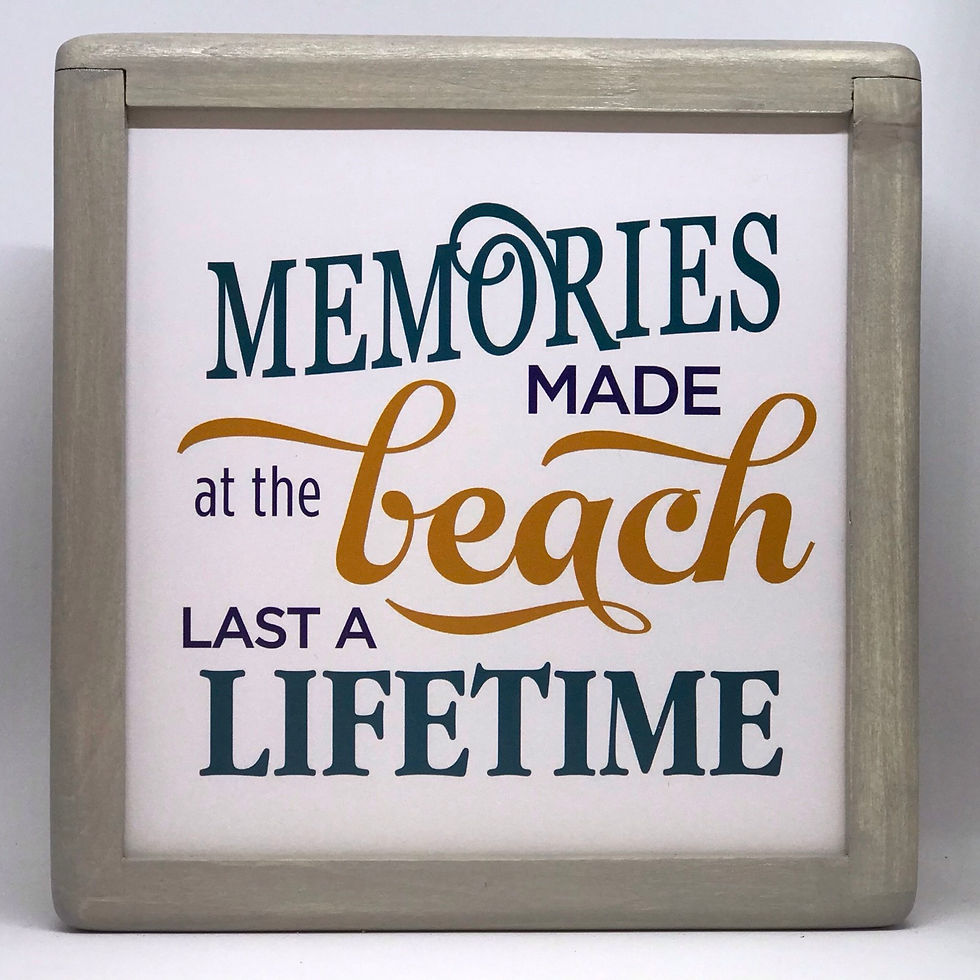 Memories Made at the Beach