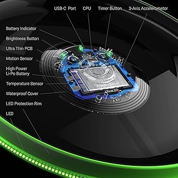 Tosy Flying disc 16 million colors RGB