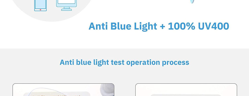 livho 2 Pack Blue Light Blocking Glasses, Computer Reading/Gaming/TV/Phones Glasses for Women Men,Anti Eyestrain & UV Glare