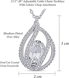 TRYNDI Necklace Gifts for Wife from Husband - Wife Christmas Gifts Ideas, Gift for Wife Anniversary Birthday Gift Ideas, Gift for Wife, Christmas, Valentines, Wedding Anniversary Romantic Gifts for Her