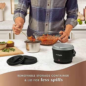 Crock-pot portable electric lunch box