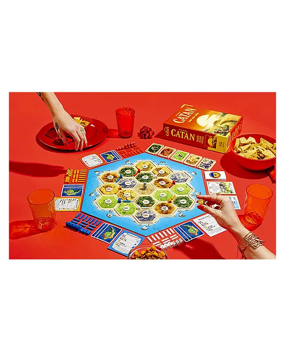 CATAN Board Game - Embark on a Journey of Discovery and Trade! Civilization Building Strategy Game, Family Game for Kids & Adults, Ages 10+, 3-4 Players, 60-90 Minute Playtime, Made by CATAN Studio