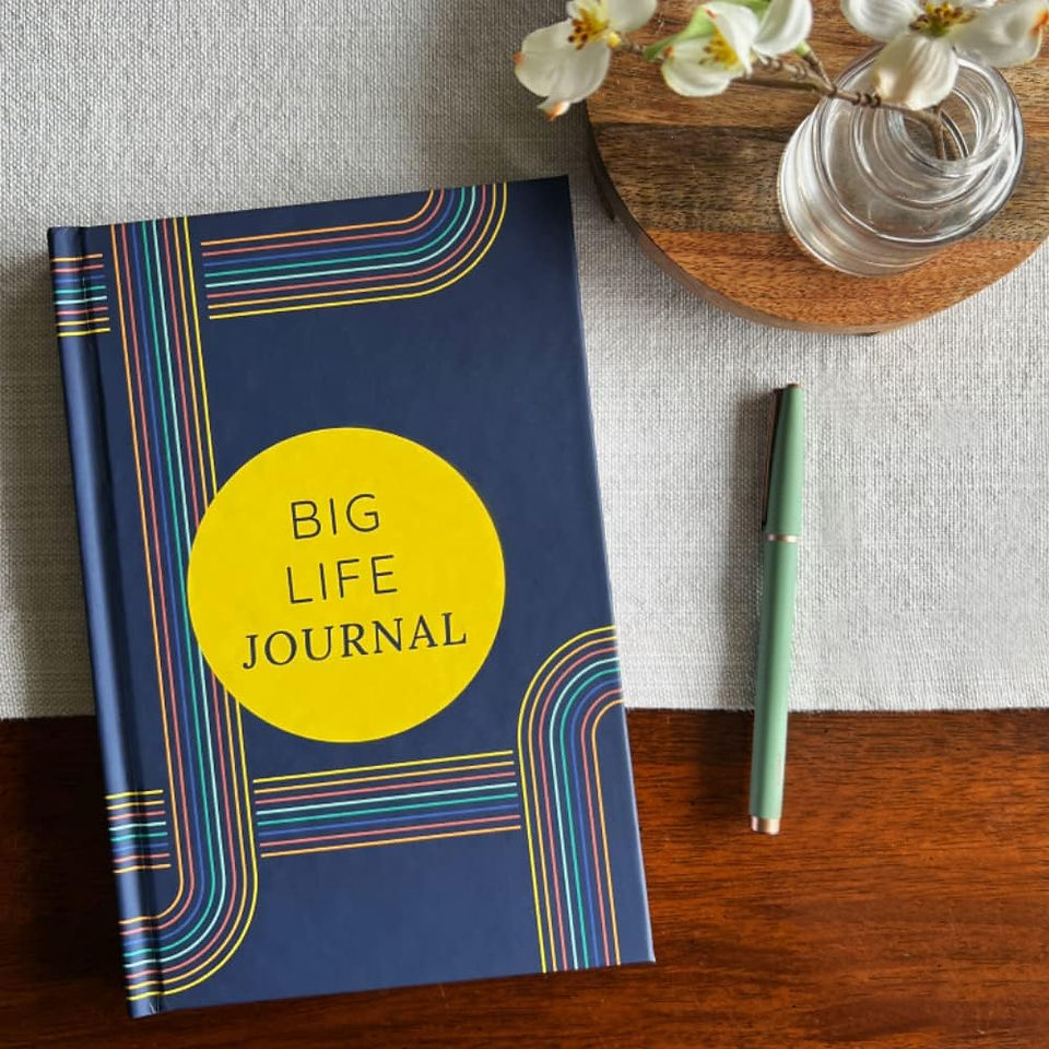 Big Life Journal - Adult Edition - Gender-Neutral Guided Journal, Self Improvement & Growth Mindset Planner, Positivity & Motivational Goal Oriented Prompts, Manage Anxiety and Create Healthy Habits