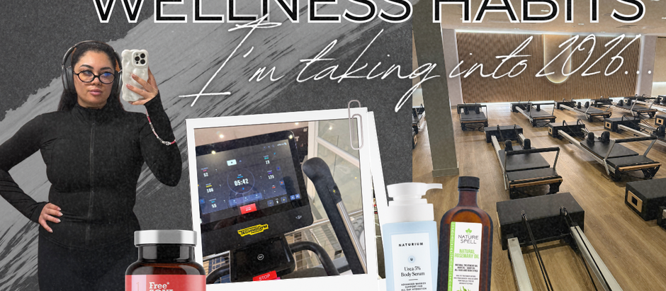 WELLNESS HABITS I'M TAKING INTO 2026...