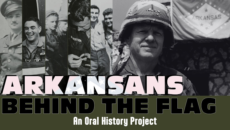 Arkansans Behind The Flag