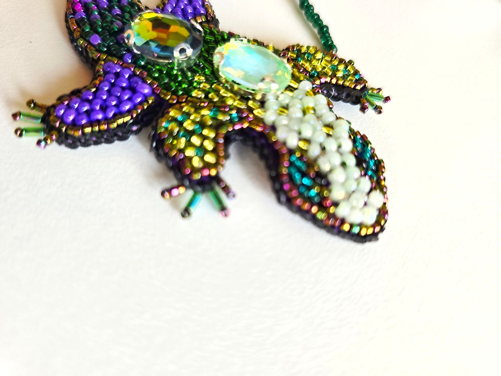 Indexkép: Forest gecko - necklace