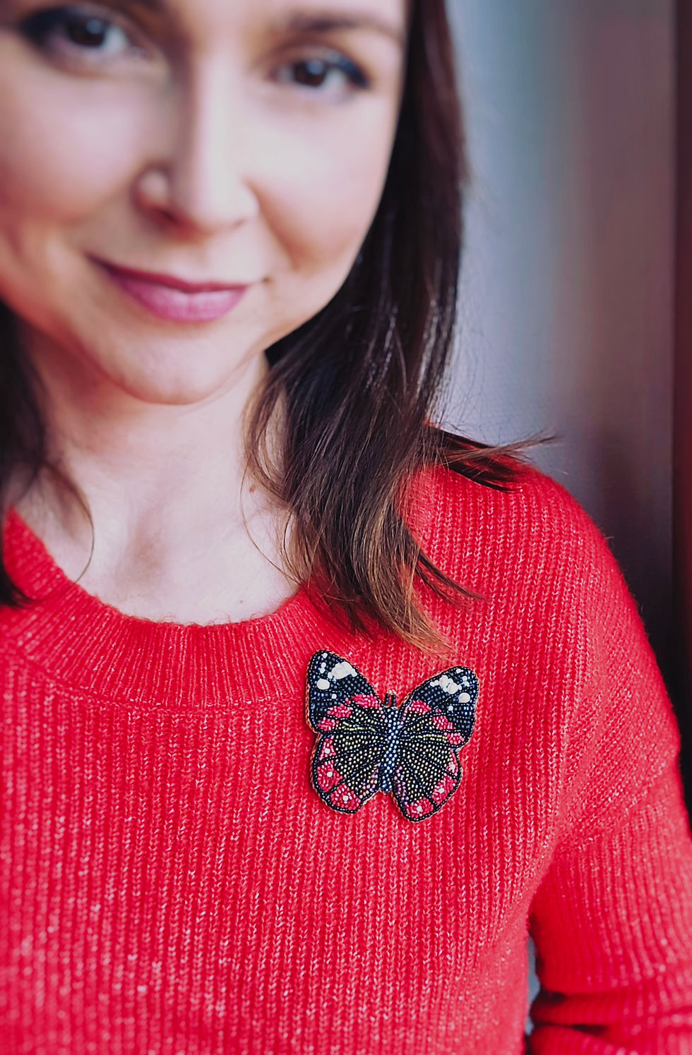 Miniaturbild: Vanessa atalanta - brooch