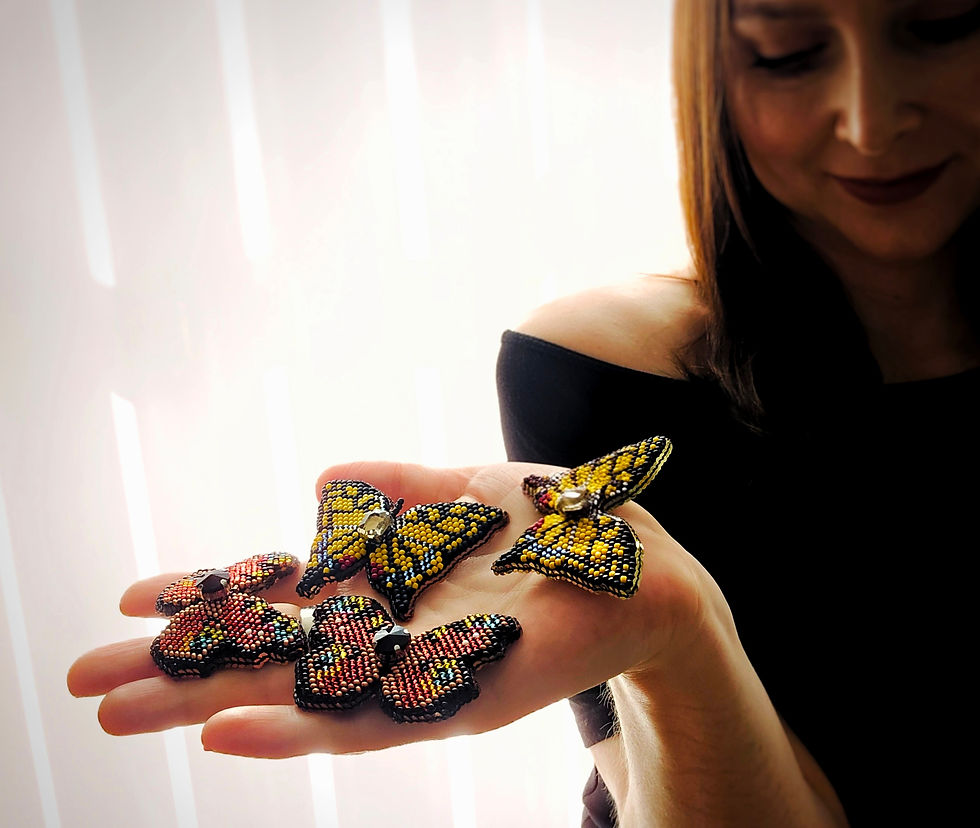 Indexkép: Swallowtail butterfly - small brooch