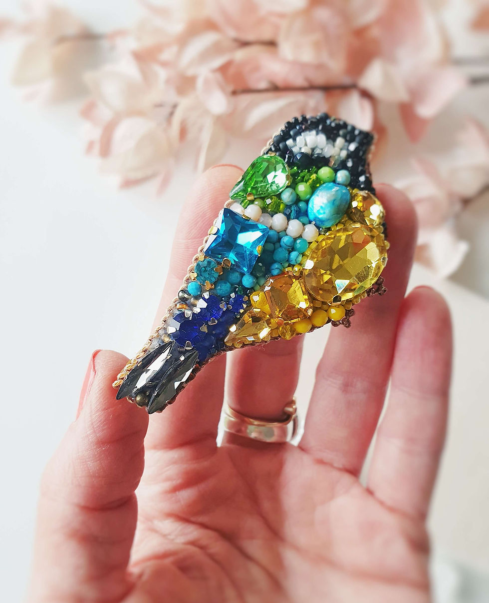 Indexkép: Great Tit - brooch