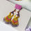 Thumbnail: Yellow Peacock - earrings