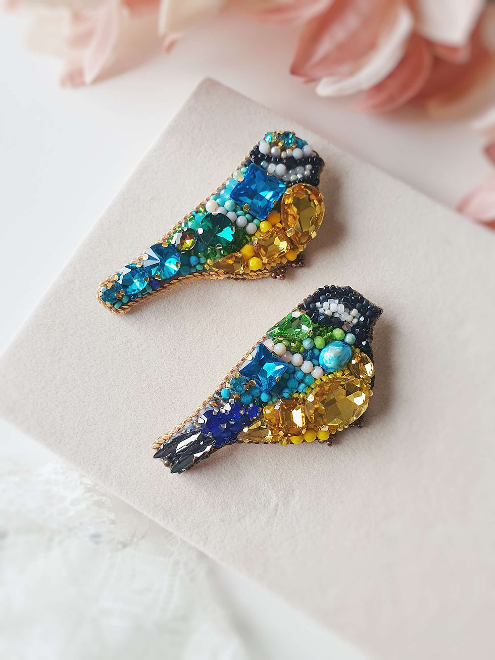 Indexkép: Great Tit - brooch