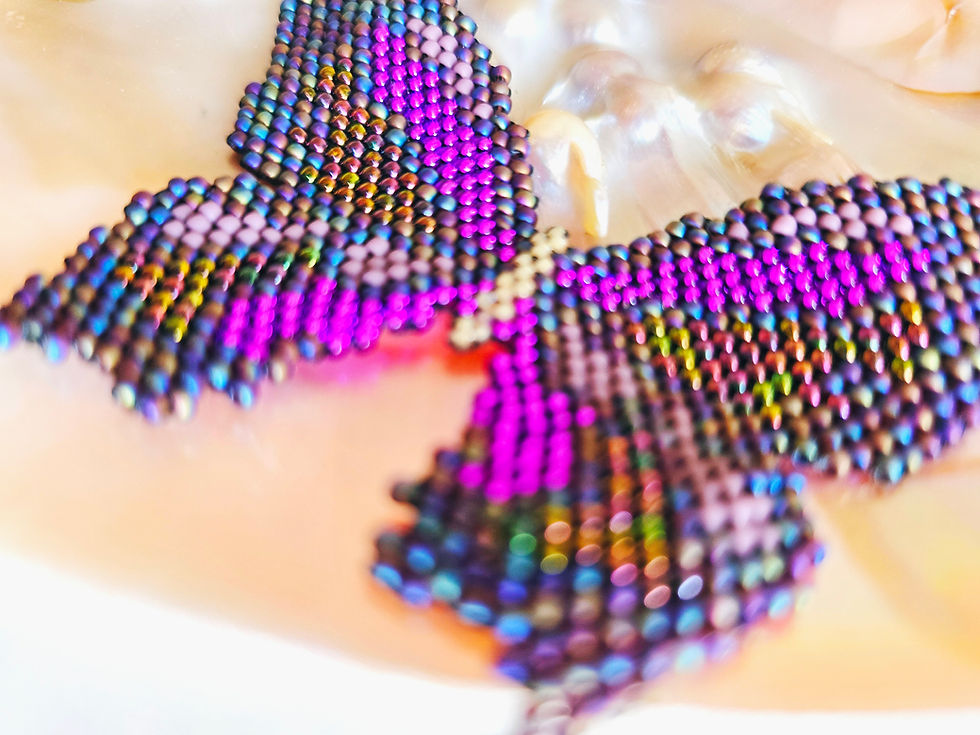 Thumbnail: Moonlit butterfly - necklace