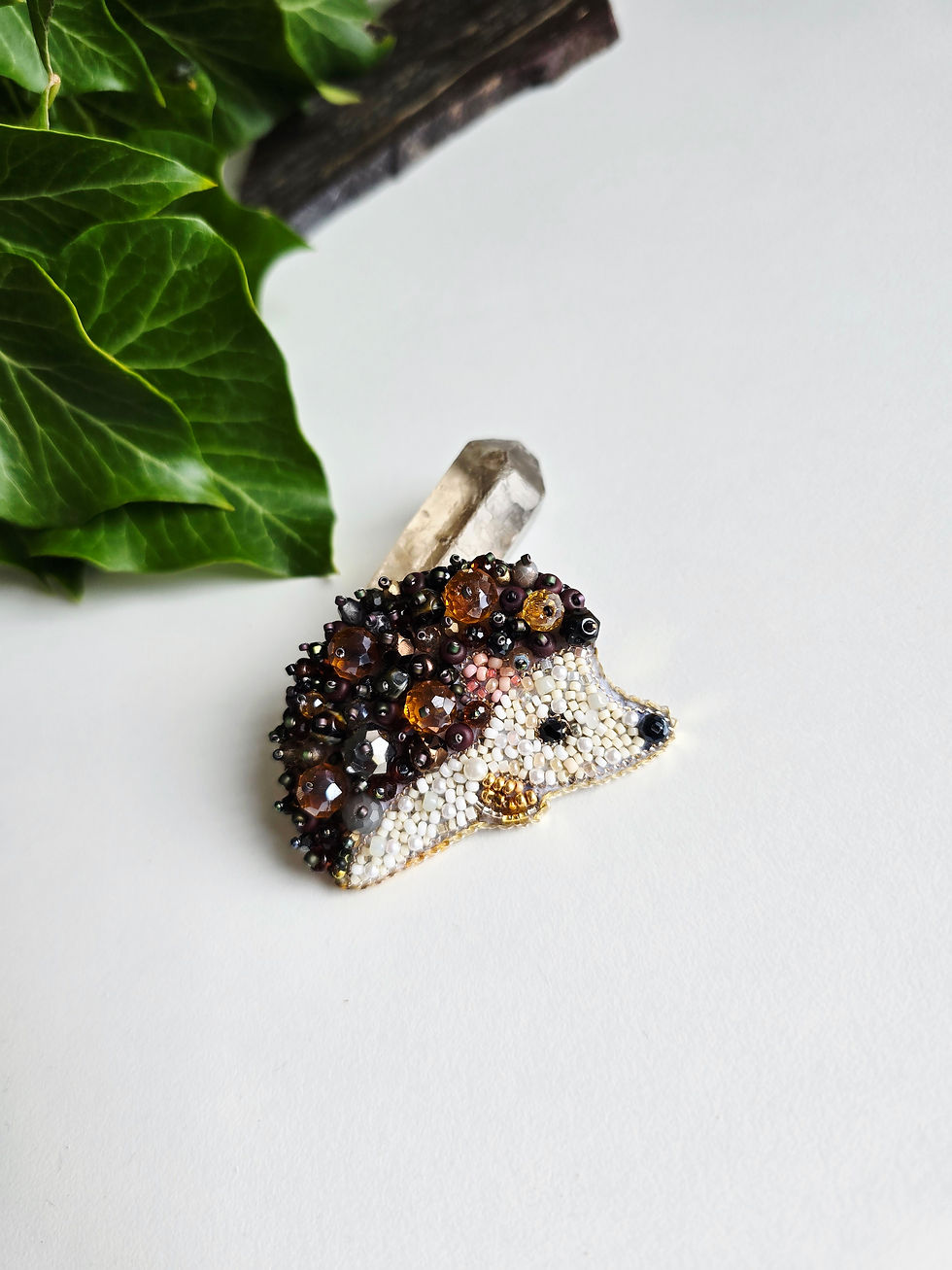 Thumbnail: Hedgehog - brooch
