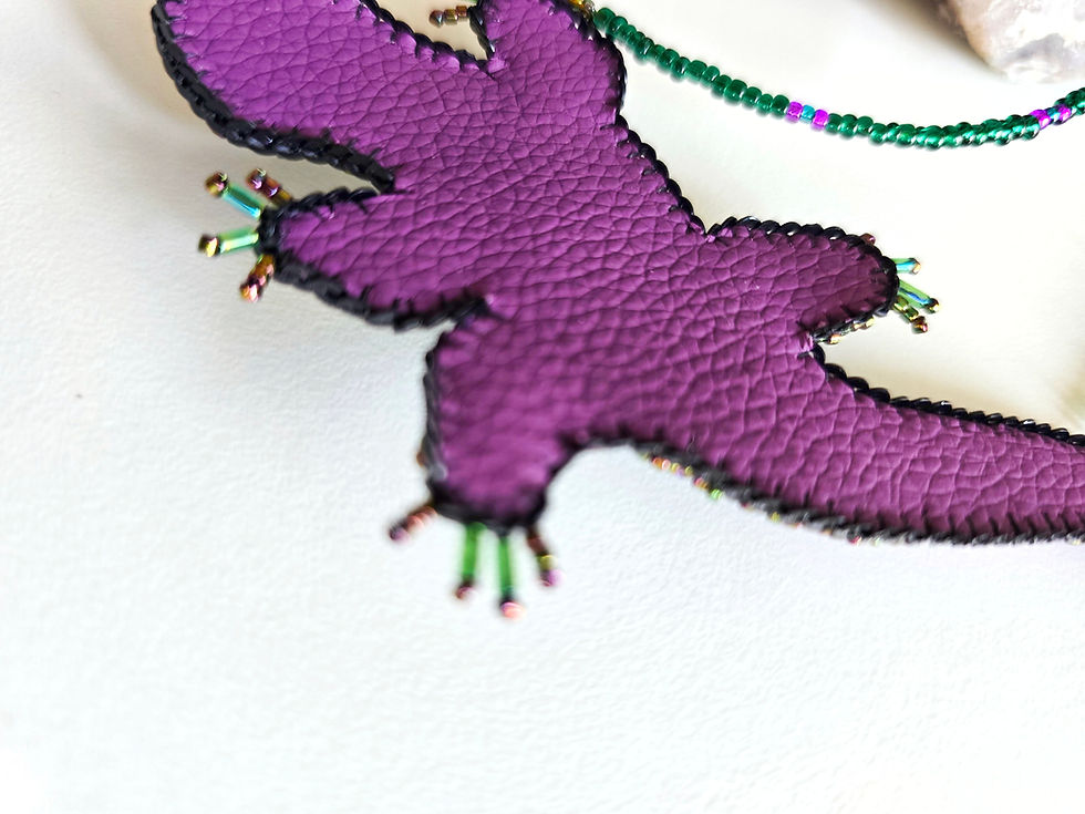 Indexkép: Forest gecko - necklace