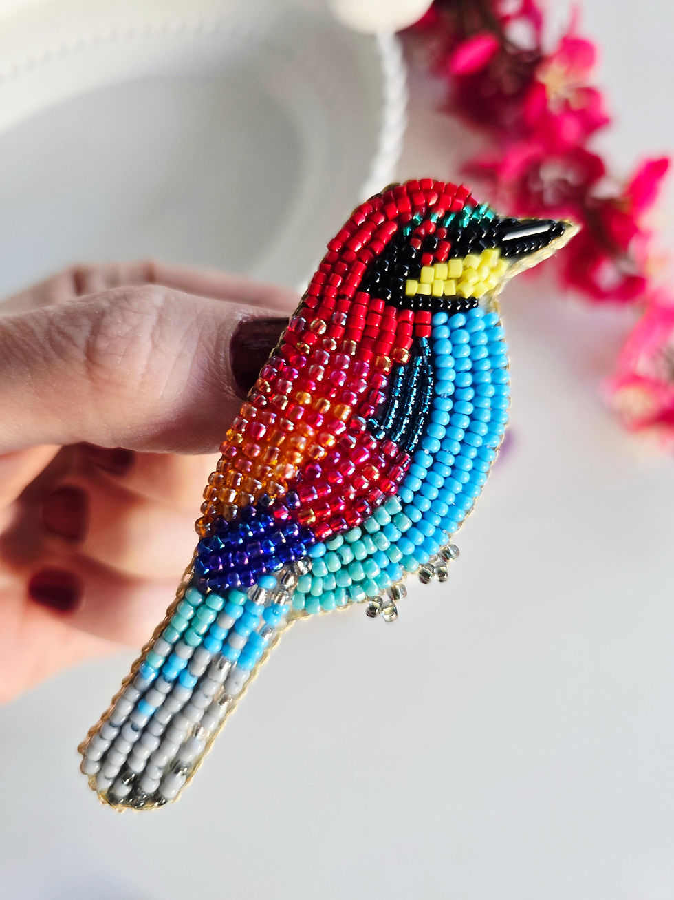 Thumbnail: Bee-eater - brooch