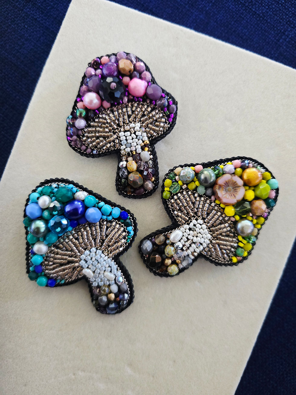 Thumbnail: Mushroom - brooch