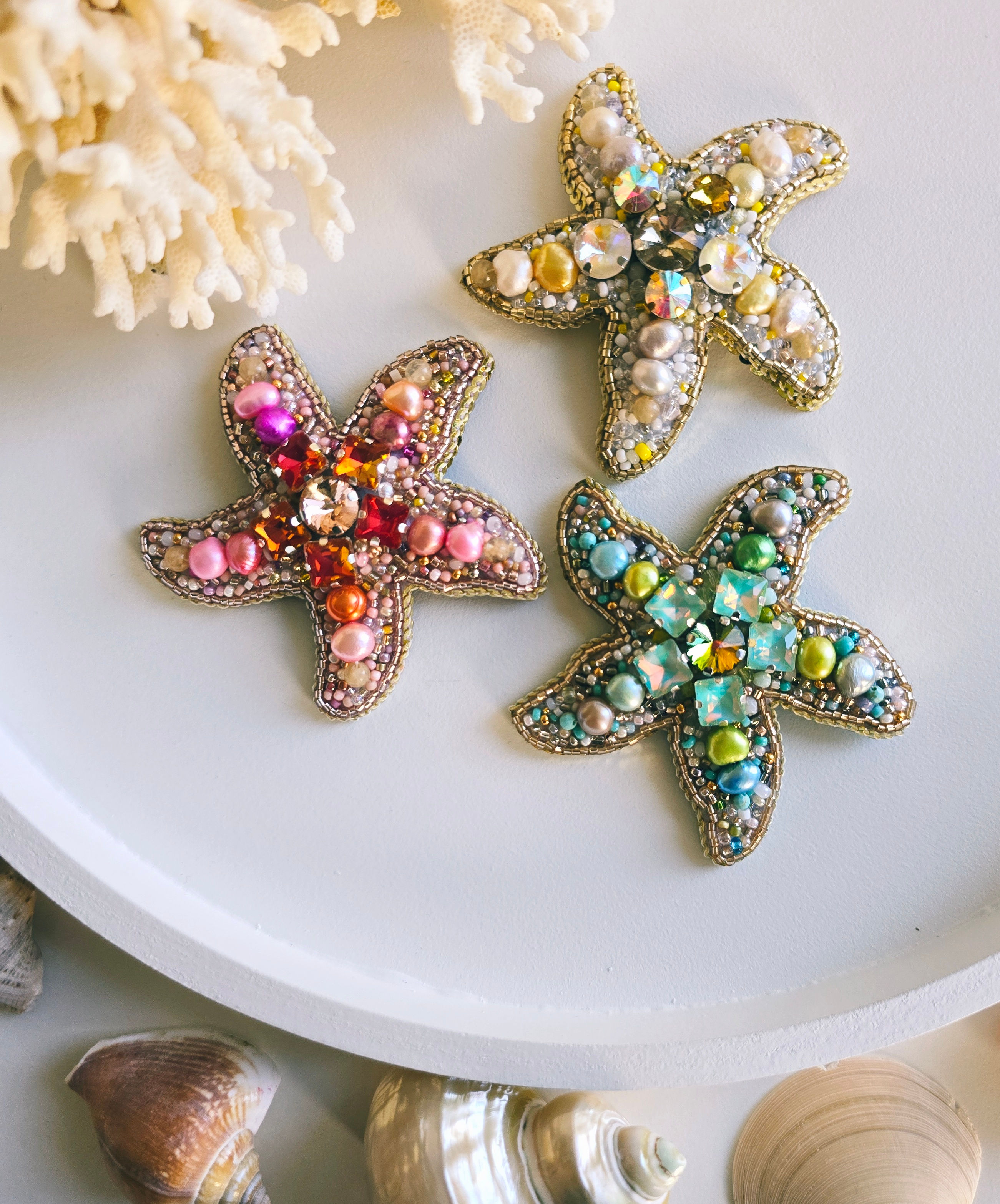Starfish - brooch