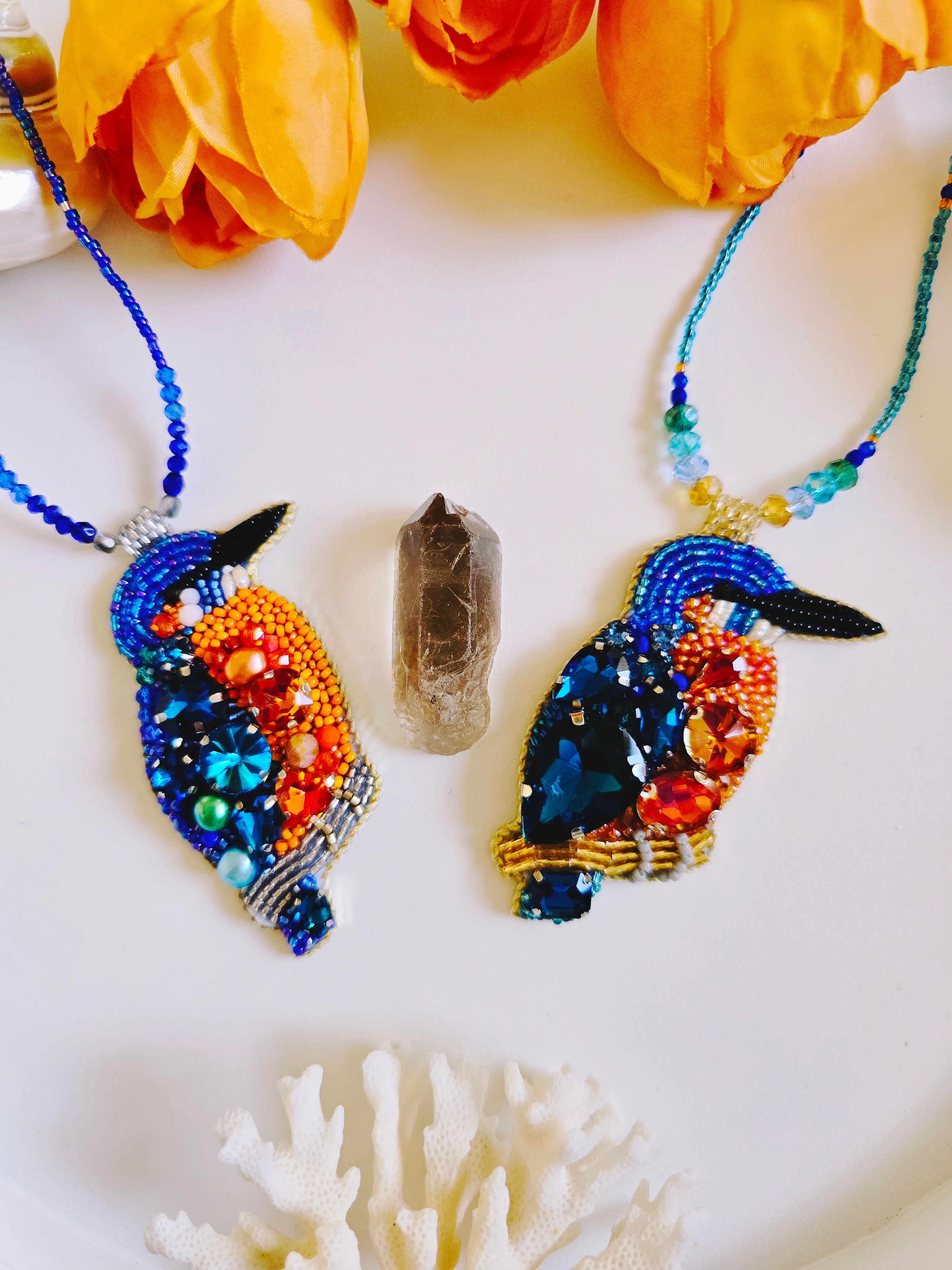 Kingfisher - necklace