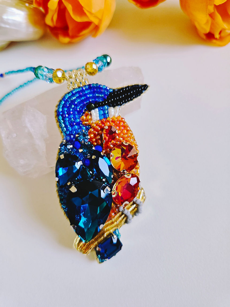 Miniaturbild: Kingfisher - necklace