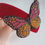 Thumbnail: Burgundy Butterfly - hairband