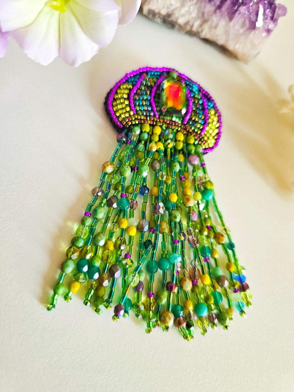 Thumbnail: Jellyfish - brooch