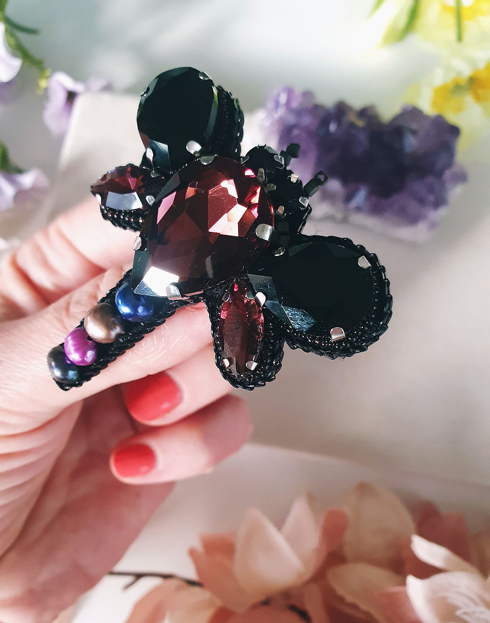 Indexkép: Dragonfly pearls - brooch