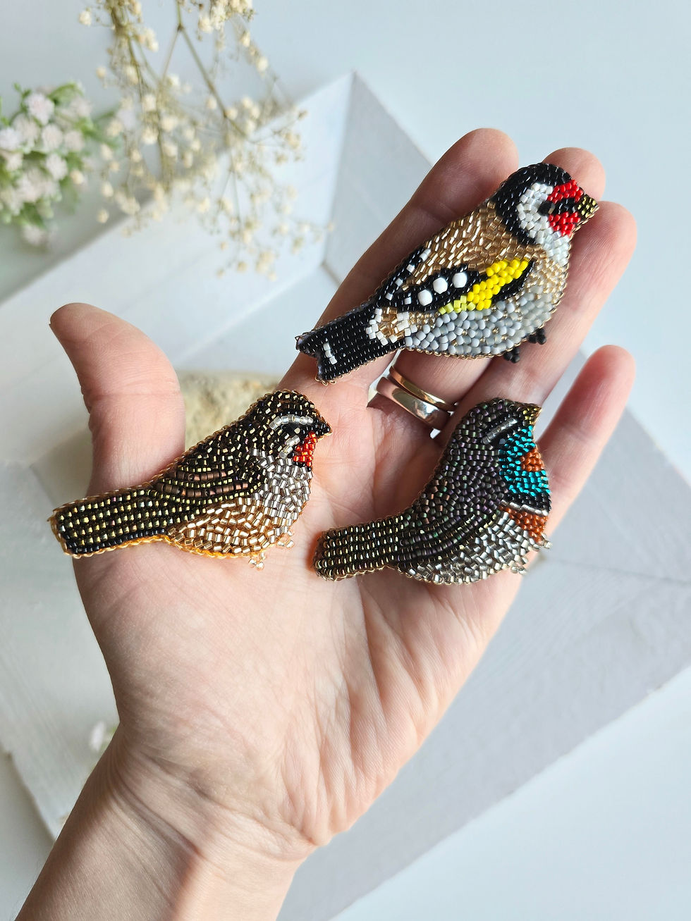 Indexkép: Rubythroat - brooch 
