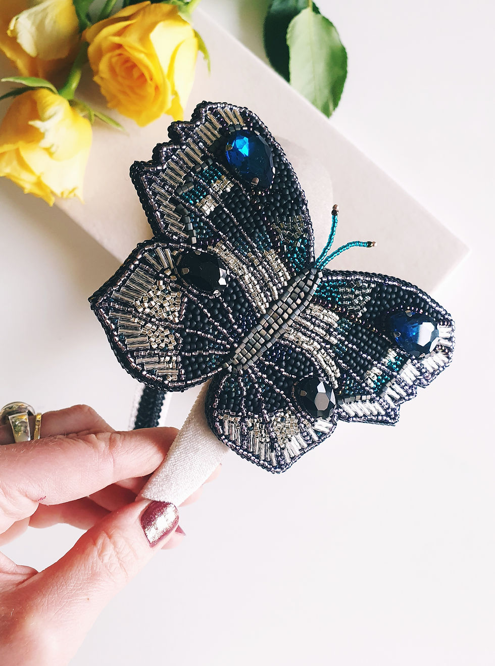 Indexkép: Silver butterfly - hairband