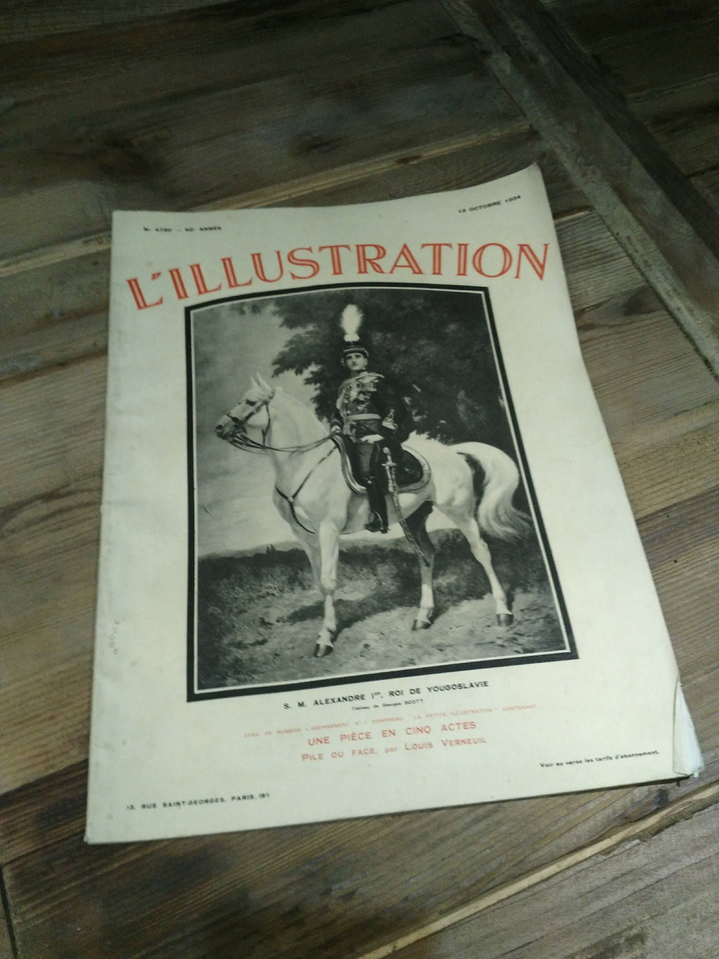 Revue L' ILLUSTRATION n 4780