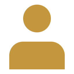 Gold user profile icon for bespoke luxury travel Canada.