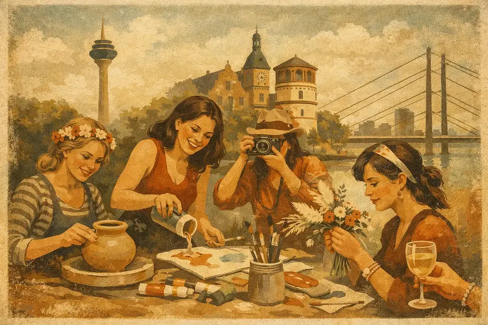 JGA Workshop Düsseldorf - kreativ statt Klischee