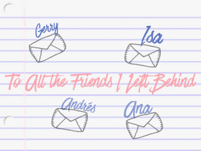 A todos los amigos que perdí en el camino