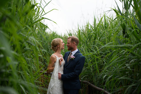 A quiet portrait on the garden path — OL and JULIE wedding