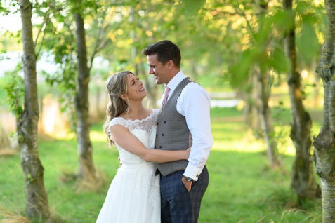 An embrace among the trees — MATT and JENNA wedding
