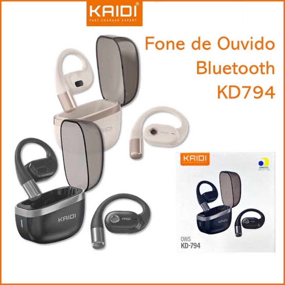 KD-794 FONE DE OUVIDO BLUETOOTH OWS HIFI V5.4 KAIDI