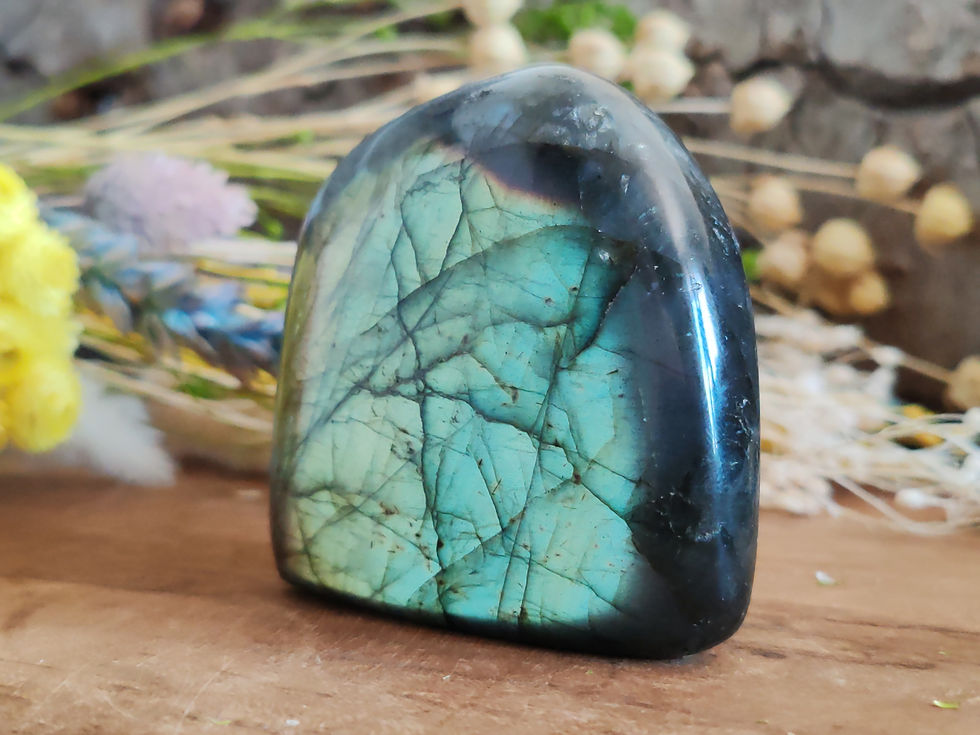 Miniature : Forme libre en Labradorite
