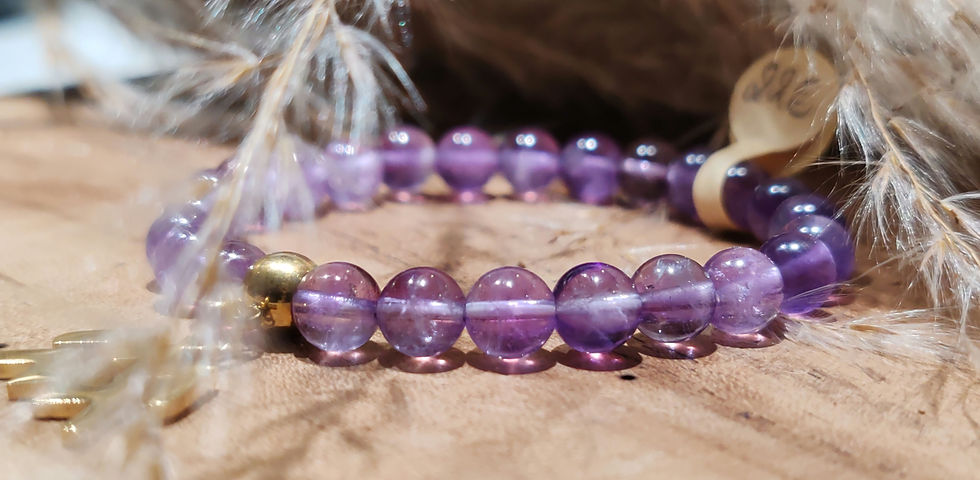 Miniature : Bracelet en Améthyste signe du Verseau