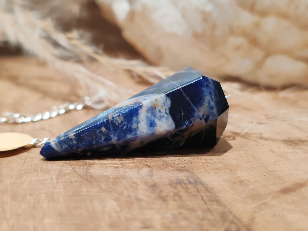 Miniature : Pendule en Sodalite