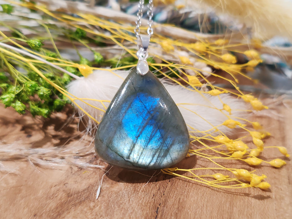Miniature : Pendentif en Labradorite