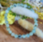 Bracelet en Prehnite