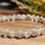 Thumbnail: Bracelet en Agate fleur de cerisier