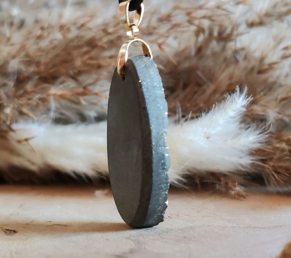 Miniature : pendentif en pyrite