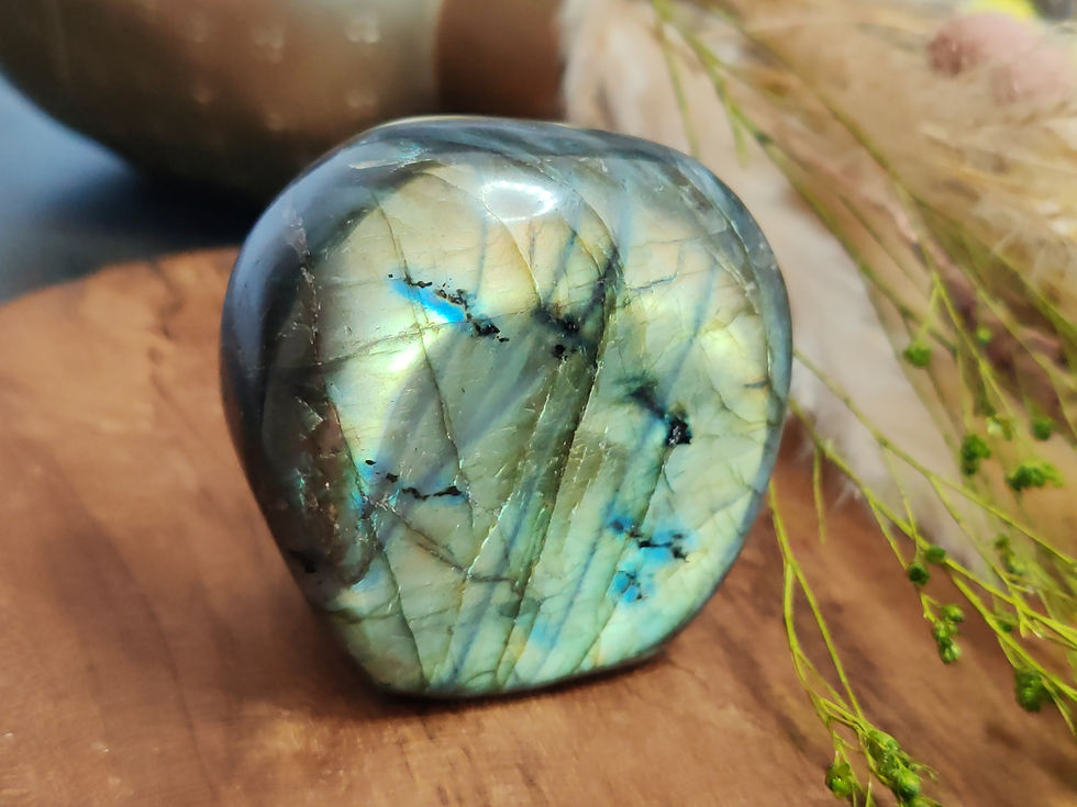 Miniature : Labradorite - Pierre de protection - reflets